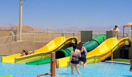 Waterslides