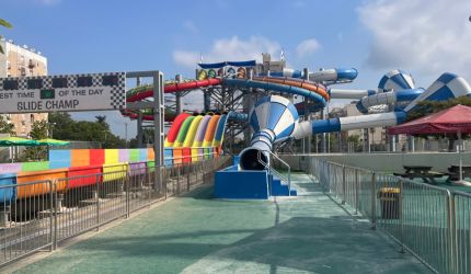 Waterslides