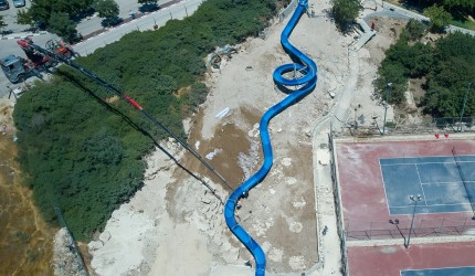 Waterslides
